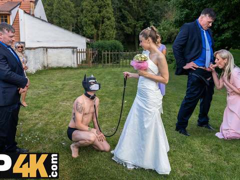 KiloPanties presents: Bride4k. lovely love scene. hot sex with andrea