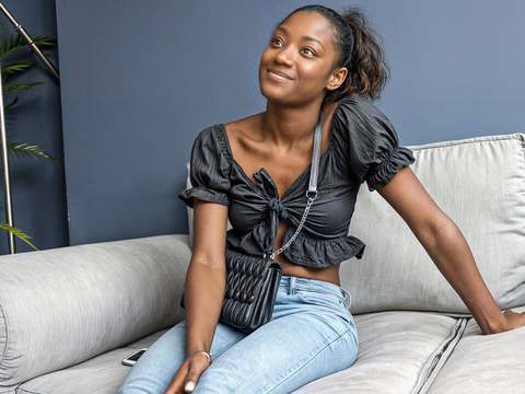 KiloPanties presents: Fit black teen is seduced into blowing the casting agent and then some