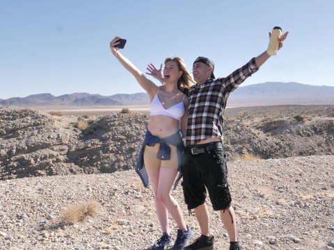 KiloPanties presents: Amber moore enjoys while giving her lover a good blowjob
