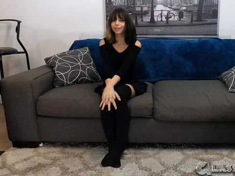 KiloPanties presents: Skinny 18-year-old gets ass fucked on camera