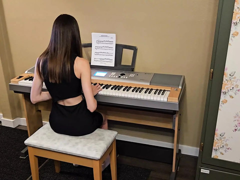 KiloPanties presents: Techer fucked a piano student