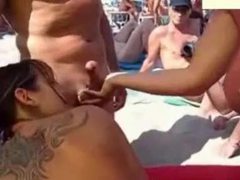KiloPanties presents: Sex on a public beach in spain