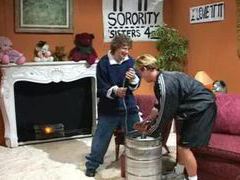 KiloPanties presents: Hot blonde skinny girl dp with frat dudes