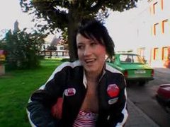 KiloPanties presents: Slut fucked by the road before a cumshot