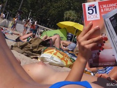 KiloPanties presents: Cute topless girls with perfect tits tanning