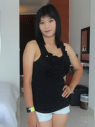 KiloPanties presents: Stunning Thai babe with big puffy tits gets a creampie surprise