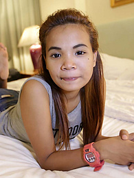 KiloPanties presents: Adorable Thai teen with perfect tits and ass gets drilled by white traveler