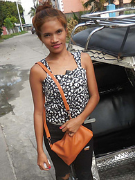 KiloPanties presents: Skinny Filipina rides a stranger\'s white cock vigorously