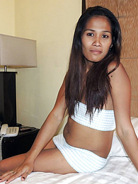 KiloPanties presents: Horny and hairy-pussied Filipina moans while taking cock