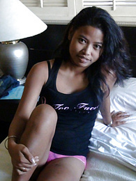 KiloPanties presents: Amateur Filipina with spectacular muff stuffed with big cock