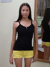 KiloPanties presents: Super petite Filipina Kiana gets her tiny pussy crushed
