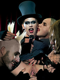 KiloPanties presents: Glamour Punk Fetish with Hot Cock Sucker Bitch Cora Menson