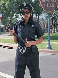 KiloPanties presents: Cherry Lee, This Corrupt L.A. Cop Takes What She Wants