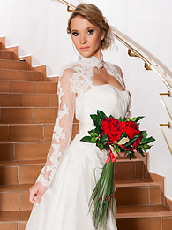 KiloPanties presents: Czech bride Angel Piaff gets banged in a laundry room after posing in lingerie