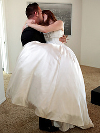 KiloPanties presents: Bride with big fake tits Veronica Vain gets her trimmed pussy nailed deep