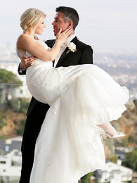 KiloPanties presents: Hot blonde Anikka Albrite consummates her marriage vows after getting married